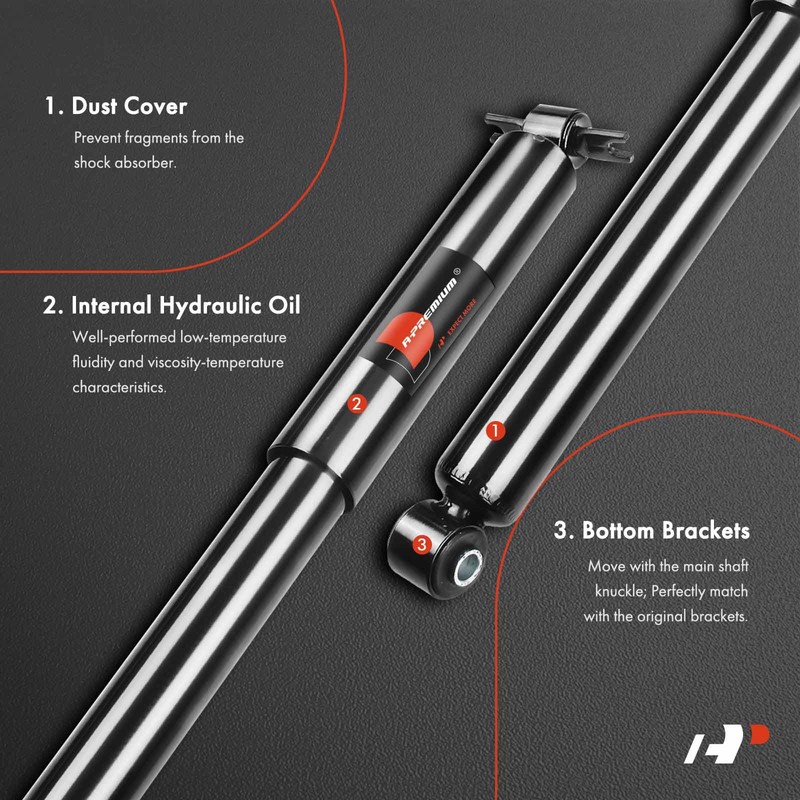 A-Premium Set (4) Front and Rear Shock Absorber Compatible with