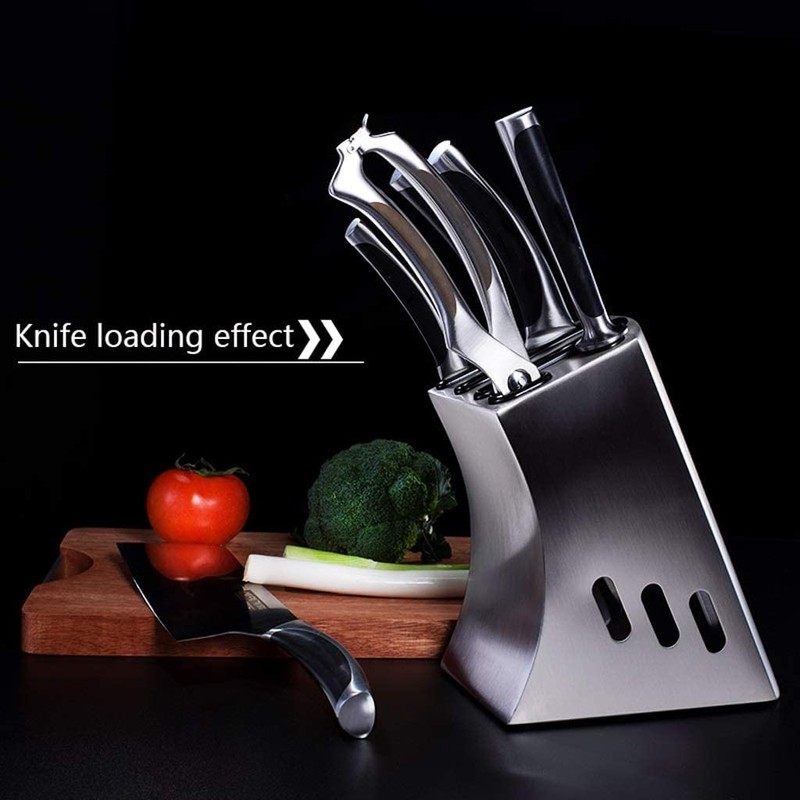 JMOZPOSTERS Knife Rack Knives Storage Storage Knife Block 304 Stainless