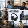 MZYML Active Noise Cancelling Headphones, Wireless Over Ear Bluetooth 5.4