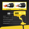 HT-HEAT Heat Gun 1800W 122℉~1202℉(50℃- 650℃) Variable Temperature Control Heavy