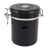 Coffee Bean Storage Container 304 Stainless Steel Exhaust Valve Coffee