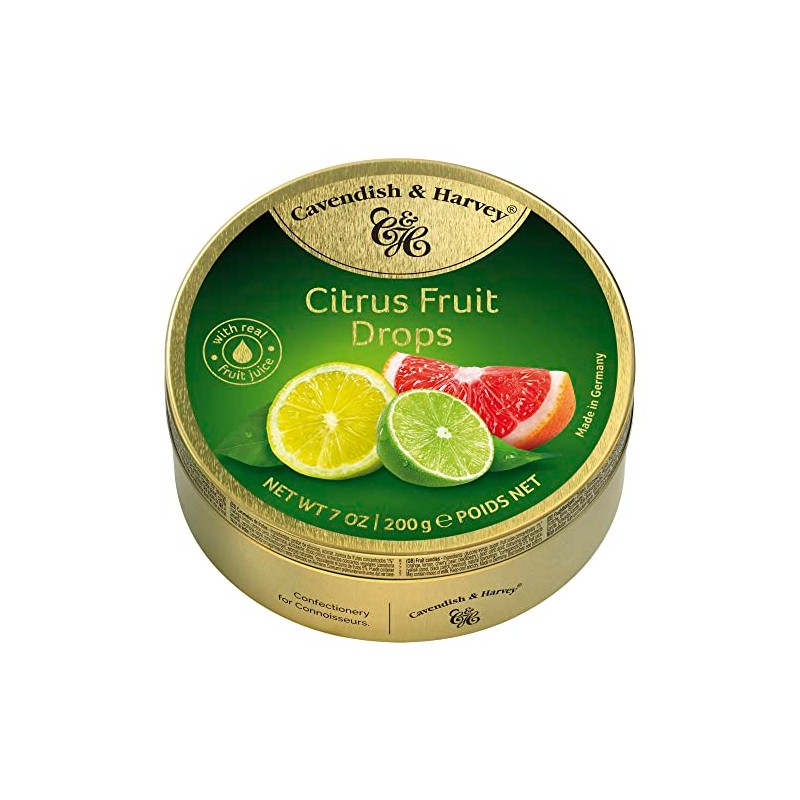 Cavendish & Harvey | Gotas de caramelo de frutas cítricas