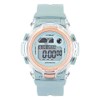 [Co.] J-Axis CF2C0009 7 Color Digital Ladies Watch Blue, blue