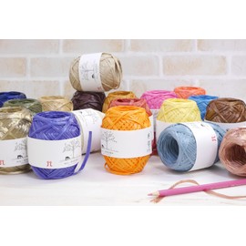 Hamanaka 0200 Eco-Andaria Thick Crafting Yarn 1.4 oz (40 g), Approx. 262.5 ft. (80 m)