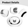 1Pcs Bath Plugs Replacement,Stainless Steel Drain Stopper,Sink Plug Replacement,Anti-Leak Design