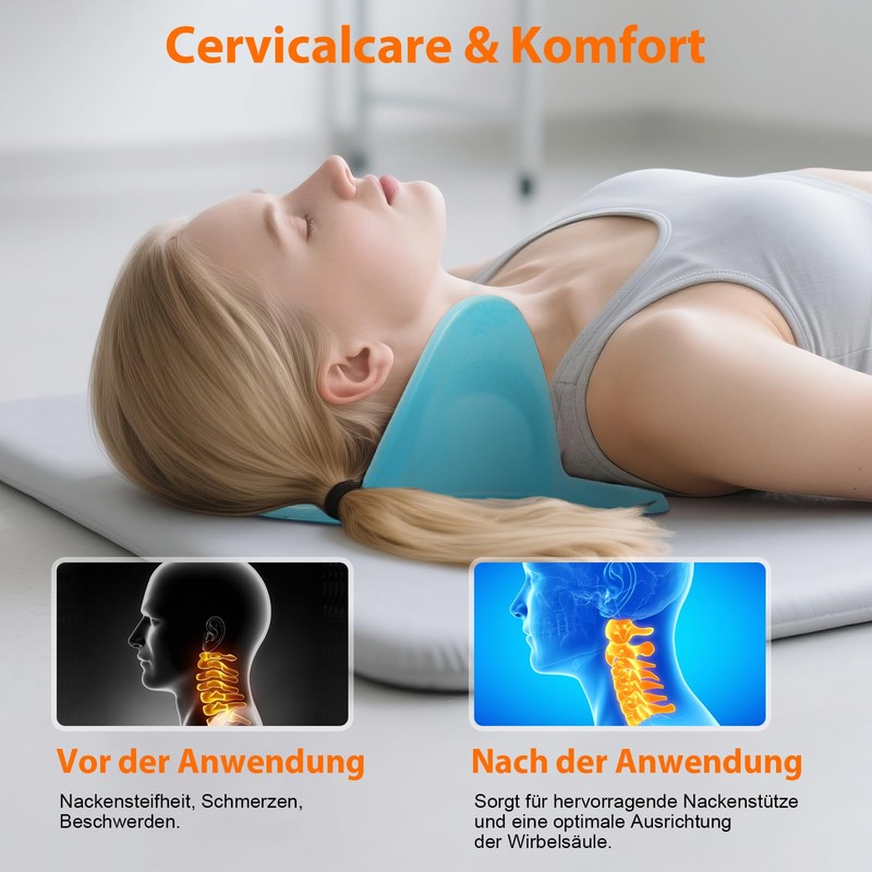 EMS Neck Massager Electric with Heat, Wireless