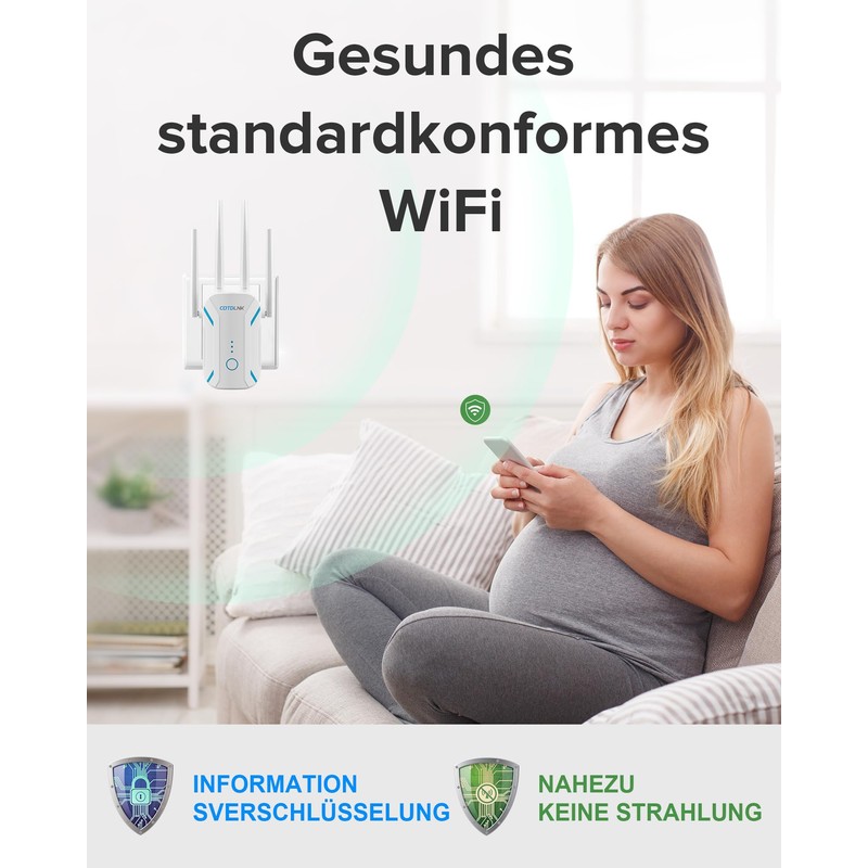 WLAN Amplifier with WPS de1124b