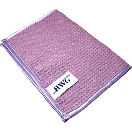 HWG® Make-Up Remover Cloth - Reusable Microfibre Face Cleansing Cloth - with Nano Silver Technology - Purple - 32 x 22 cm