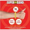 Super Band Pulsera Repelente De Mosquitos Base Citronela Paq 20