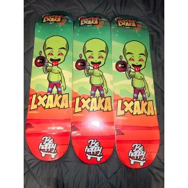 Be happy Skateboards ROBOTRIP Robot Skateboard Deck - Futuristic Design for Skaters By BHS