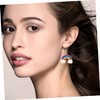 SAFIGLE Women's Girls Resin Earrings Mushroom Lollipop Drop Earrings Comfortable