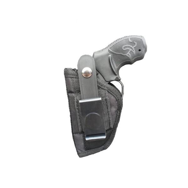 Nylon Belt or Clip on Gun Holster Fits Smith & Wesson 327 (8 Shot)