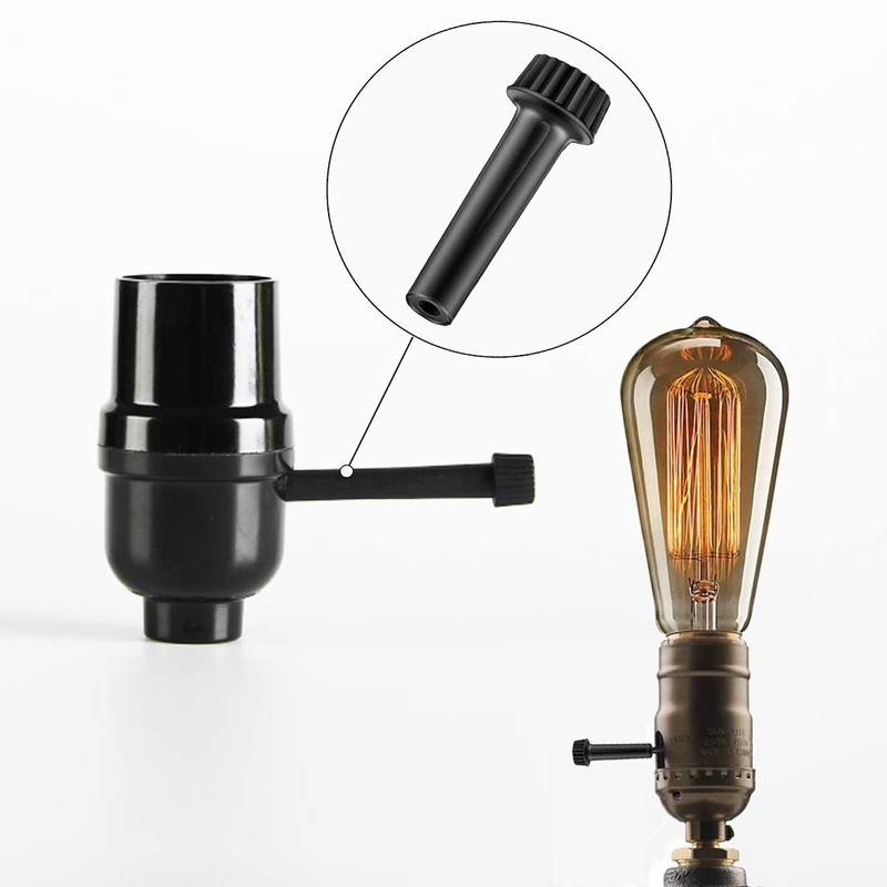 Venforze 4 Packs Standard Lamp Switch Replacement, Light Lamp Turn