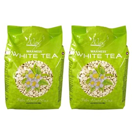 Waxness White Tea Cream Hard Wax 2.2 lb - Pack of 2