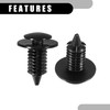 Partuto Car Door Panel Clips No.6505878AA - Car Inner Bumper