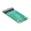 Cablecc 3x5cm mSATA Adapter to 3x7cm Mini PCI-e SATA SSD