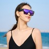 BINGKING Oversized UV400 Designer Polarized Sunglasses for Men Women Large