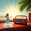 Juroicessry Solar Powered Dancing Figures Decoration - Solar Shaking Head