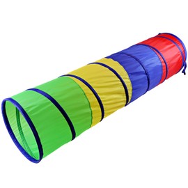 NARMAY® Play Tunnel Easy Key Pop Up Tunnel for Kids Indoor/Outdoor Crawl - 19 Dia. x 72 inch