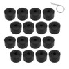 20 pcs 17mm Wheel Bolt Lug Nut Cover Cap with