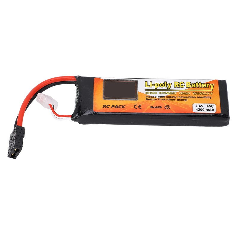 7.4V 4200mAh 45C 2S LiPo Battery FPV Racing Drone Lithium