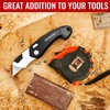 EDCSMYTHS Folding Pocket Utility Knife, Weather & Rust Resistant ABS
