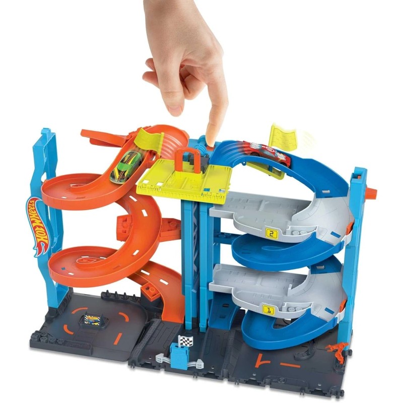 Hot Wheels - Transforming Race Tower Play Set