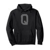 Creative Bold Dark Grey Letter Q - Alphabet - Marker