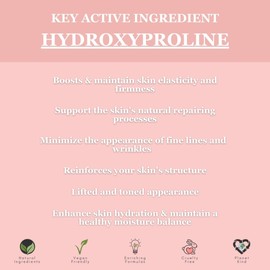 Twentytwo Rejuvenating Peptide Youth Serum - Anti-aging Peptide Serum, Targets fine lines & wrinkles - with Hydroxyproline & Hyaluronic Acid - 30ml