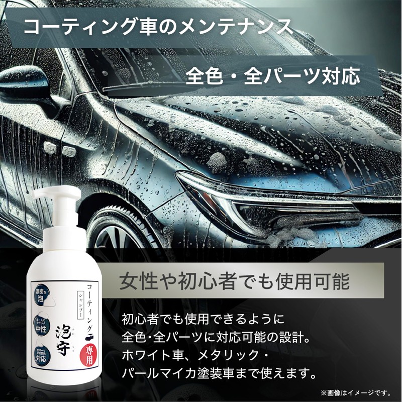 Car Shampoo, Foam Protection for Cars, 16.9 fl oz (500