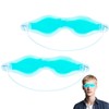 Cooling Gel Eye Mask, 2 Pack Gel Cold Pack for