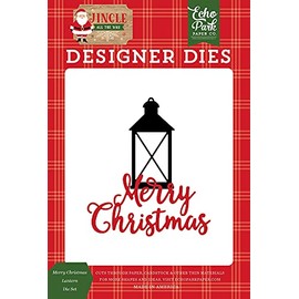 Echo Park Paper Company Merry Christmas Lantern Set die, Multi