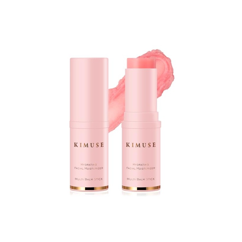 KIMUSE Hidratante Multi Balm Stick, Bálsamo Labial Hidratante Todo En
