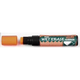 Pentel Wet Erase Chalk Marker Orange Jumbo (SMW56-F)