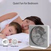 10 Inch Box Fan, Small Window Fan, Quiet Electric Fan