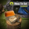 Widdle Gifts Ltd Camping/Outdoor Eating/Drinking Gear - Set 2 Aluminium