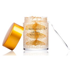 ABSOLUTE GOLD 24K Lifting Facial Serum - 24 Karat Gold, SILK PEPTIDES and HYALURONIC Acid. Excellent for all skin types. 2 fl.oz-60 ml (FRAGRANCE...  