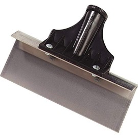 Carlisle FoodService Products Commercial Stainless Steel Floor Scraper with Plastic Threaded Handle Socket (Head Only)