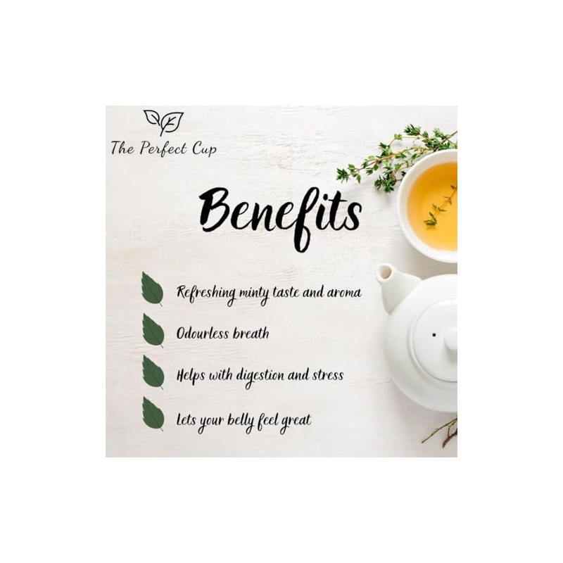 Speramint Loose Leaf Herbal Tea (50g, Spearmint)