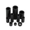 XAOLIUZi 50/100/200Pcs M5 M6 M7 M9 M11 Black ABS Non-Threaded