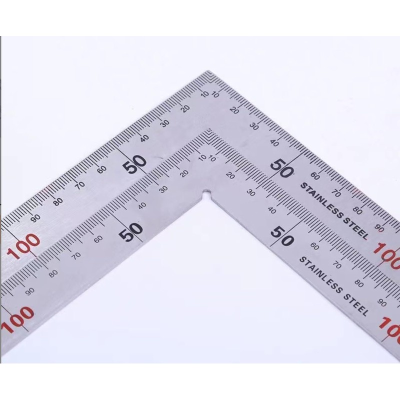 Istloho Metal Measuring Angle, Frame Angle Ruler, 150 x 300