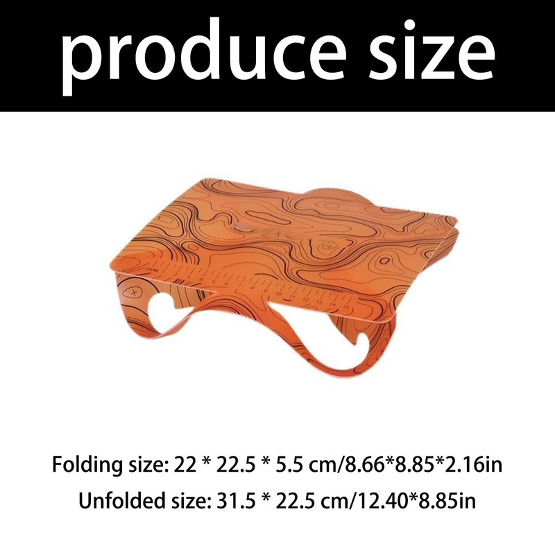 1/2 Pcs Outdoor Card Shape Cutting Board Folding Table Vegetable