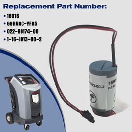 16916 Oxygen Sensor Replacement for Robinair R-1234yf Machines - Compatible with 16990/16995 Refrigerant Identifiers & AC1234-4 /AC1234-4SL /AC1234-4-230 /AC1234-6 /AC1234-9