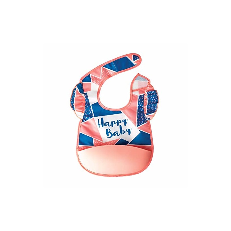 Tiny Twinkle - Repeltex wasserdichtes Lätzchen mit Silikontasche +6 Monate