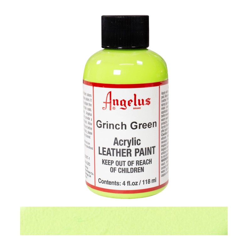 Angelus Leather Paint 120ml Grinch Green