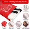 Emergency Fire Blanket for Home Kitchen – 2 Pack 3.3x3.3ft