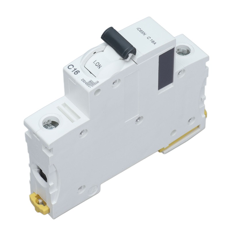 Miniature Circuit Breaker 1P Residual Current Isolator DIN Rail Mount