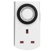 HBN 24 Hour Plug-in Compact Energy Saver Mini Mechanical Timer