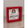 Salvadanaio Decorativo in Legno, Design Auto Oggi Sposi, Cornice Rossa
