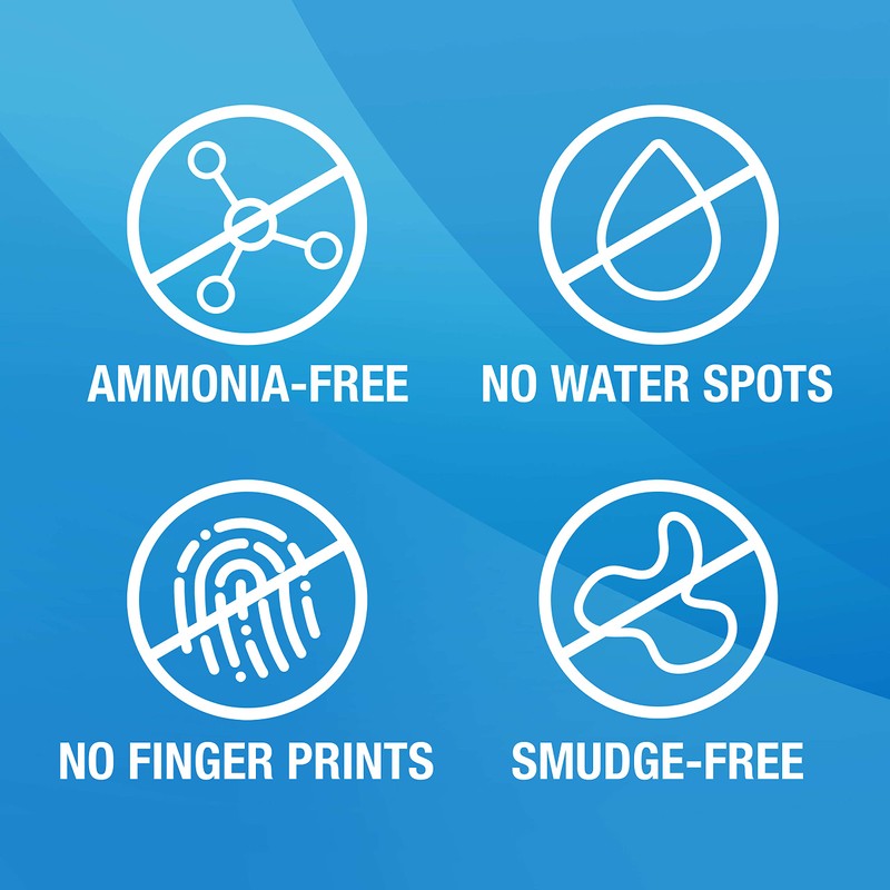 MiracleWipes for Glass, Disposable and Streak Free Cleaning Wipes for